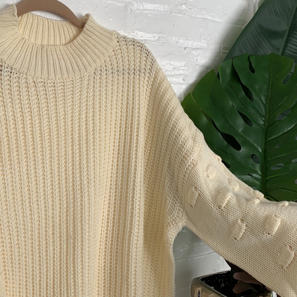 Chic Soul Cream Sweater